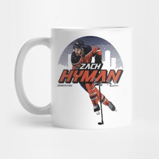 Zach Hyman Edmonton Skyline Mug